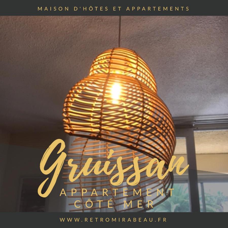 Retromirabeau "Cote Mer" - 29M2 - Lumineux - Terrasse Loggia - Vue Marina - Parking Securise - 2 A 3 Pers - Emplacement Top - Cheques Vacances Connect 그륏상 외부 사진