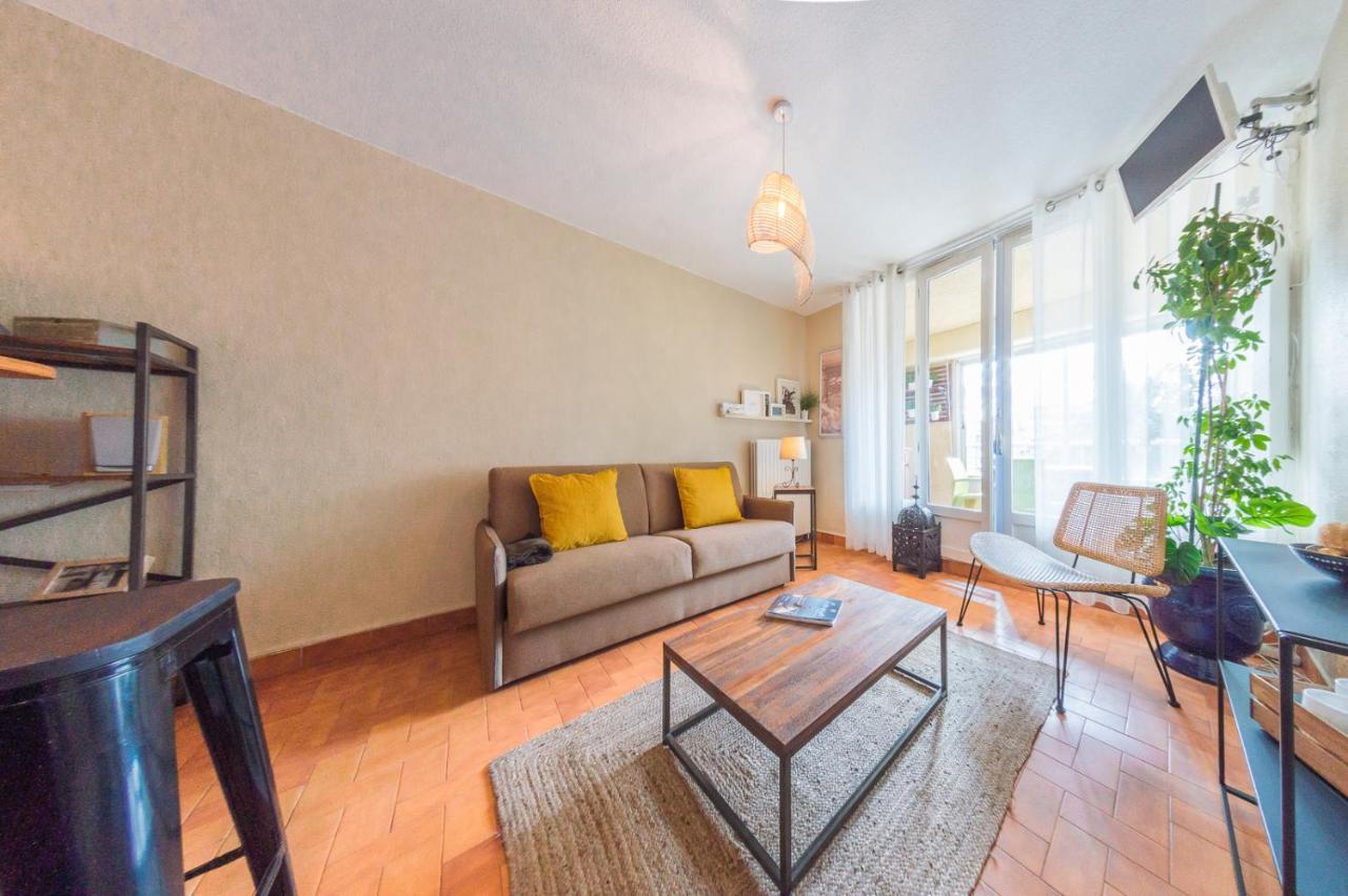 Retromirabeau "Cote Mer" - 29M2 - Lumineux - Terrasse Loggia - Vue Marina - Parking Securise - 2 A 3 Pers - Emplacement Top - Cheques Vacances Connect 그륏상 외부 사진