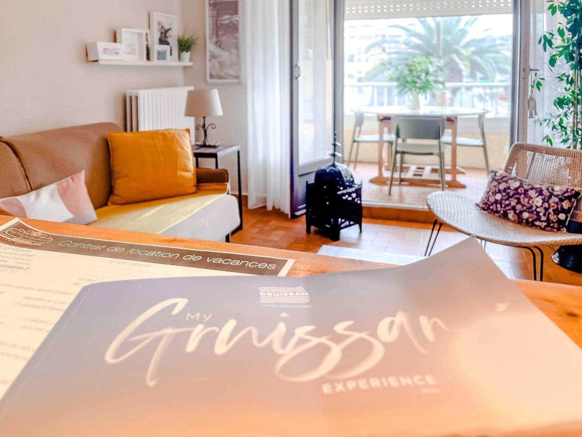 Retromirabeau "Cote Mer" - 29M2 - Lumineux - Terrasse Loggia - Vue Marina - Parking Securise - 2 A 3 Pers - Emplacement Top - Cheques Vacances Connect 그륏상 외부 사진
